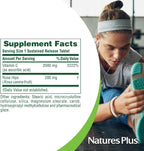 NaturesPlus Ultra-C 2000 mg - 60 Comprimidos - Vitamina C con Escaramujo - Apoyo Inmunológico y Antioxidante - Vegetariano, Sin Gluten