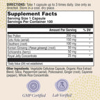 ZAND Bee Therapy Hive Vitality - Bee Pollen & Royal Jelly Capsules