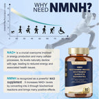 Totaria NMNH (Dihidronicotinamida Mononucleótido) – Alternativa NAD+ con Vitamina B3 y Quercetina