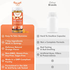 GOJOY NATURALS Kids Focus Gummies – Azafrán, Magnesio Glicinato, L-Teanina e Inositol – Apoyo a la Concentración y Calma – Vegano, Sin Azúcar, Sin OMG