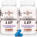 Resciency 2326 MG Suplemento Mitocondrial con ATP, CoQ10 y PQQ, 240 Cápsulas