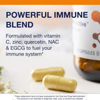 Metagenics Immune Active - Quercetina, NAC, Zinc, EGCG y Vitamina C - 60 Cápsulas