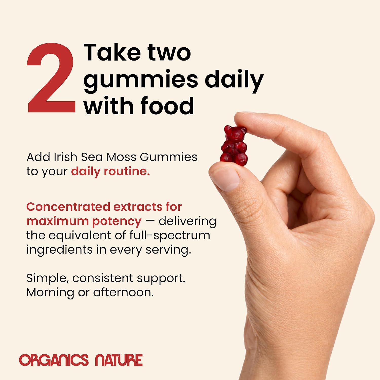 Irish Sea Moss Gummies - 60 Gominolas Veganas Sabor Bayas - Suplemento de Algas Marinas para Adultos y Niños