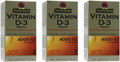 Nature's Answer Vitamina D3 Gotas 4000 UI, 0.5 oz (Paquete de 3)
