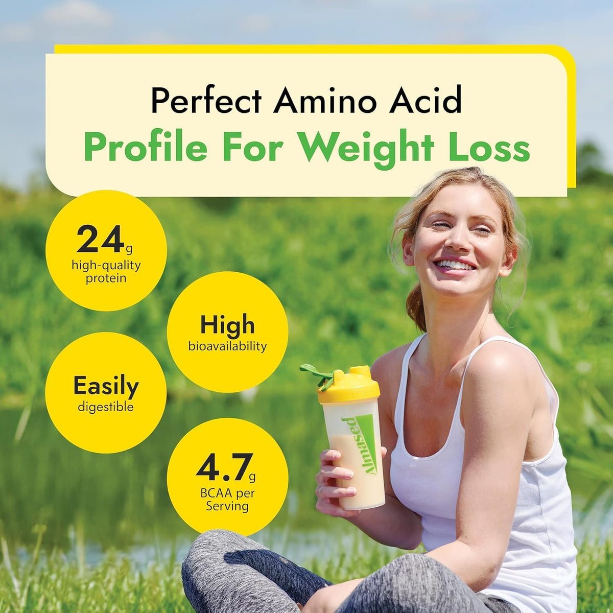 Almased Proteína en Polvo Vainilla - Bebida Sustitutiva de Comida Sin Gluten - Bajo Índice Glucémico - 17.6 oz (Paquete de 3) – Image 5
