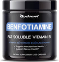 Benfotiamina con Vitaminas B6, B12 y Pimienta Negra – 150 Cápsulas