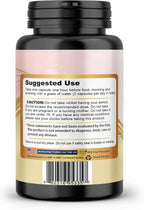 Pueraria Mirifica Cápsulas, 1000mg diarios, Extracto Orgánico de Raíz, 60 Cápsulas Veganas