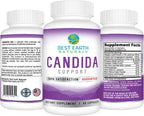 Best Earth Naturals Candida Support Supplement - 60 Cápsulas