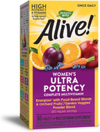 Nature's Way Alive! Women’s Ultra Potency, Multivitamínico Completo para Mujeres, 60 Comprimidos