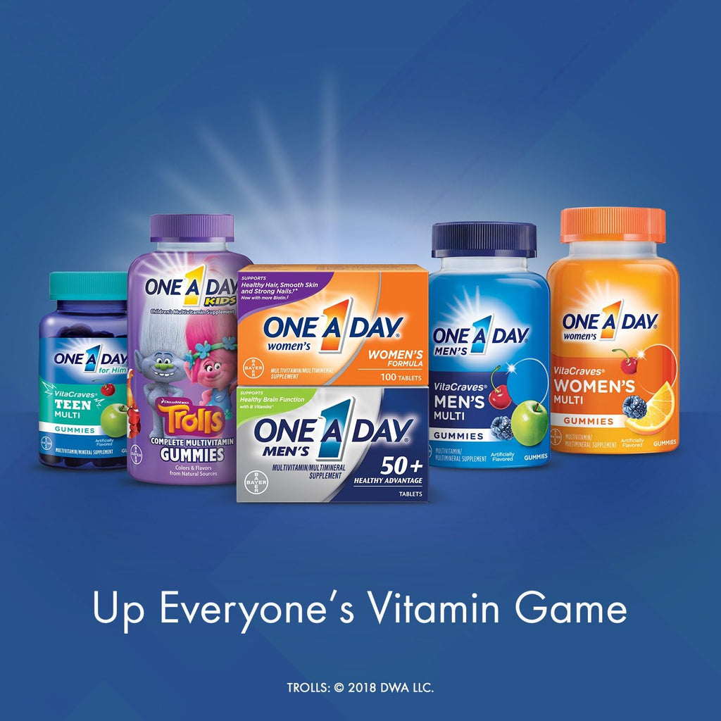 One A Day Men's 50+ Healthy Advantage Multivitamin, 65 Comprimidos
