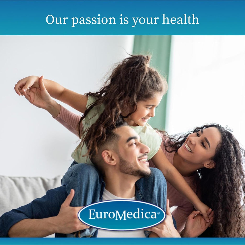 EuroMedica Ultra Absorption - Berberina con GammaSorb para la Salud Metabólica y Hepática - 60 Cápsulas Veganas