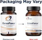 Designs for Health OsteoForce - Suplemento Premium para la Salud Ósea con Calcio Malato, Magnesio, Zinc y Vitaminas D y K - No-GMO, Sin Gluten (120 Cápsulas)