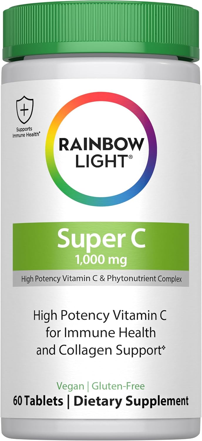 Rainbow Light Super C 1000 mg, 60 comprimidos