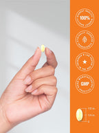 Horbäach Vitamina A 10000 UI Cápsulas Blandas | 300 Unidades | Complemento Alimenticio Sin Gluten, No-GMO