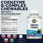 KAL CoEnzyme B Complex, Complejo B Masticable - 60 Comprimidos