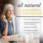 Essential Glutathione con Vitamina C y Electrolitos - 20 Wafers Efervescentes