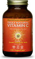 HEALTHFORCE SUPERFOODS Truly Natural Vitamina C - 120 Cápsulas Veganas