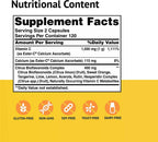 Ester-C 500 mg con bioflavonoides cítricos, 240 cápsulas (paquete de 2)