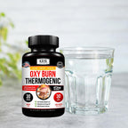 Kaya Naturals Oxy Burn - Fórmula Termogénica Herbal para un Estilo de Vida Activo – No-GMO y Sin Gluten – 30 Comprimidos
