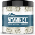 Earthborn Elements Vitamina B1 (Tiamina Mononitrato) - 200 Cápsulas, Pura y sin Aditivos