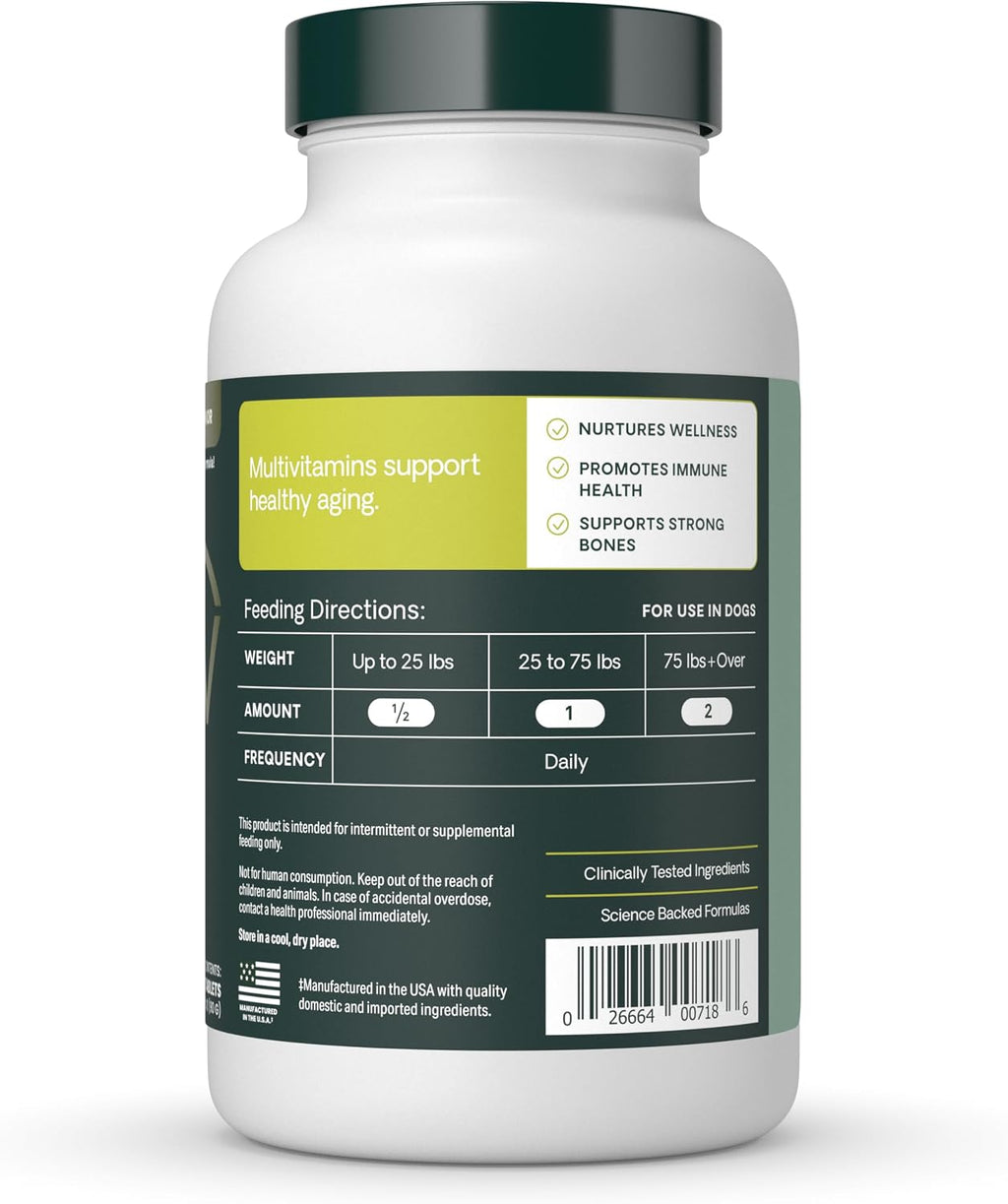 VetriScience Senior 27+ Multivitamínico Masticable Active Health para Perros Mayores