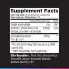 Livingood Daily Vitamina C 3 en 1 a Base de Alimentos Integrales con Acerola y Amla y Bioflavonoides Cítricos, 60 Cápsulas