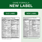 EMERALD LABS Women's 45+ 1-Daily Multi - Multivitamínico Completo para Apoyo Óseo y Cardíaco* - Para Mujeres Mayores de 45 - Sin Gluten y Vegetariano - 30 Cápsulas Vegetales