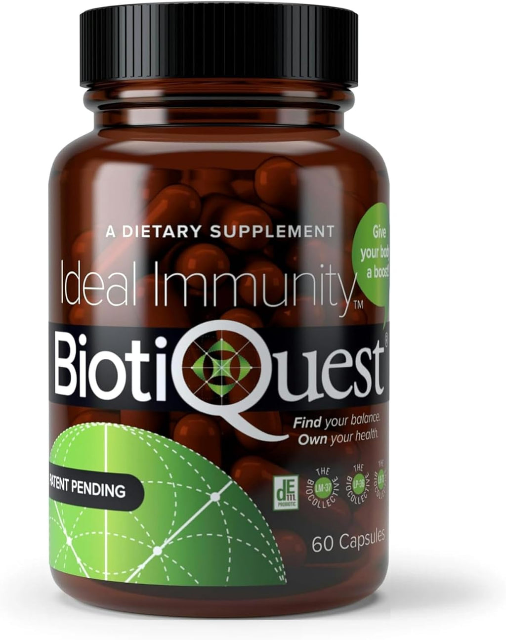 BiotiQuest Heart Centered Probiotics – 20 Billion CFU, 60 Cápsulas