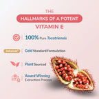WELLNESS EXTRACT Eannatto Tocotrienols - Vitamina E sin Tocoferoles, 125 mg, 30 Cápsulas Blandas