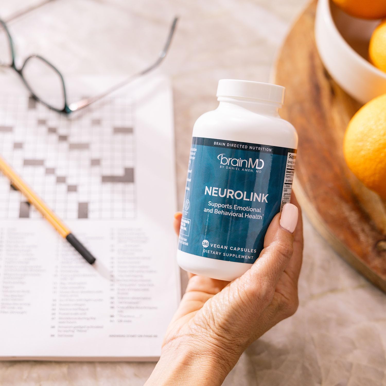 NeuroLink BRAINMD - 180 Cápsulas - Complemento para la Función Cerebral
