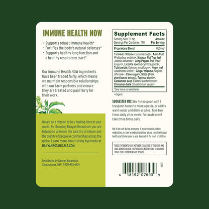 Banyan Botanicals Immune Health Now – – Amla (Emblica officinalis) : Grosella espinosa india, rica en – Image 6