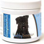 Healthy Breeds Bouvier des Flandres Multivitamínico Completo con Probióticos, Glucosamina, Condroitina y Omega - 60 Golosinas Blandas