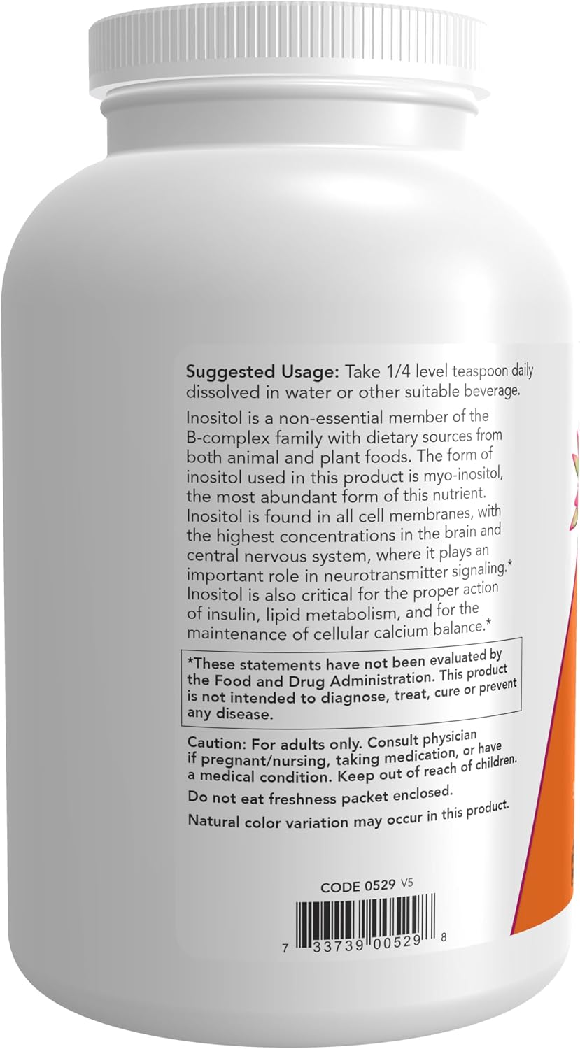 Inositol Powder (454 g) - NOW Foods
