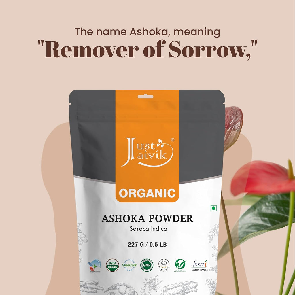 Polvo de Corteza de Ashoka Orgánico (Saraca Indica) - 227 g