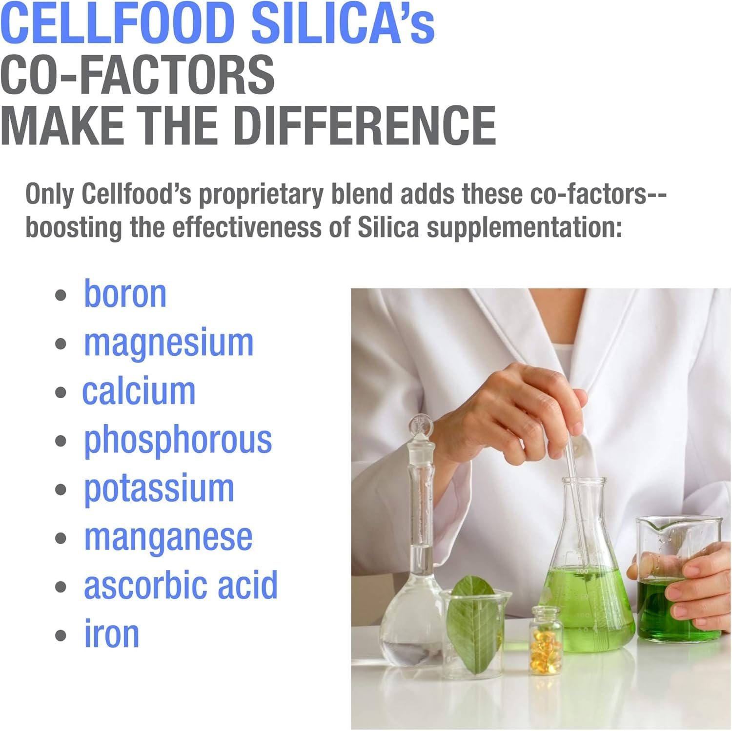 Cellfood Silica Anti-Aging Formula - 118 ml - Líquido de silicio biodisponible