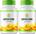 Lipocore Cápsulas - Suplemento Natural para Apoyo General (2 Envases)