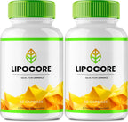Lipocore Cápsulas - Suplemento Natural para Apoyo General (2 Envases)