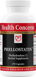 Health Concerns Phellostatin – 270 Cápsulas – Fórmula Herbaria China para el Apoyo Inmunitario y la Flora Intestinal