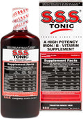 S.S.S. Tonic, Complemento de Hierro y Vitaminas B, Alta Potencia, 296 ml