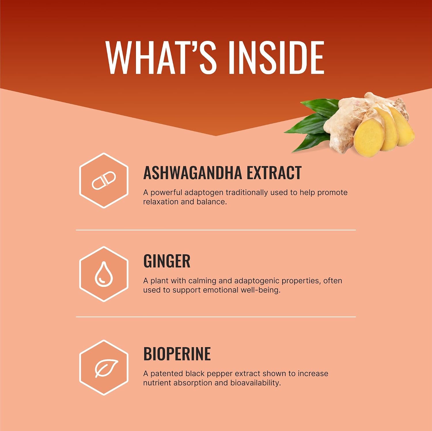 Approved Science Ashwagandha 1500mg con Bioperine® y Jengibre - 60 Cápsulas Veganas