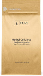 PURE ORIGINAL INGREDIENTS Metilcelulosa (70 g) - Espesante y Emulsionante, Grado Alimentario, Vegano
