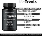 (3 Pack) ProTrenix Pills, ProTrenix Pills for Men, ProTrenix Capsules, ProTrenix Supplement Capsules All Natural Support - Premium Formula, ProTrenix Advanced Formula, 180 Capsules for 3 Month