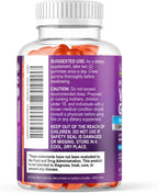 Multivitamin Gummies para Adultos - Multivitamínico Completo en Gominolas para Mujeres y Hombres - Vitaminas A, C, D, E, B12 y Zinc - 60 Gominolas Vegetarianas