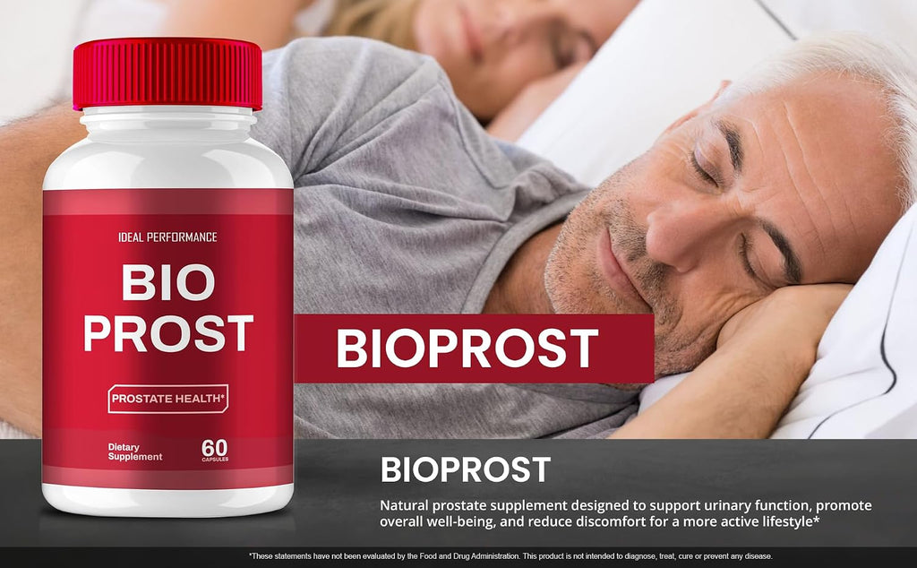 IDEAL PERFORMANCE Bioprost Capsules - Apoyo Prostático Natural (60 Cápsulas)