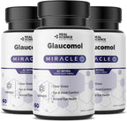 Real Science Glaucomol Miracle - Suplemento Ocular Natural con Vitaminas C, D y B12 para Apoyo del Nervio Óptico y Circulación Ocular – 60 Cápsulas