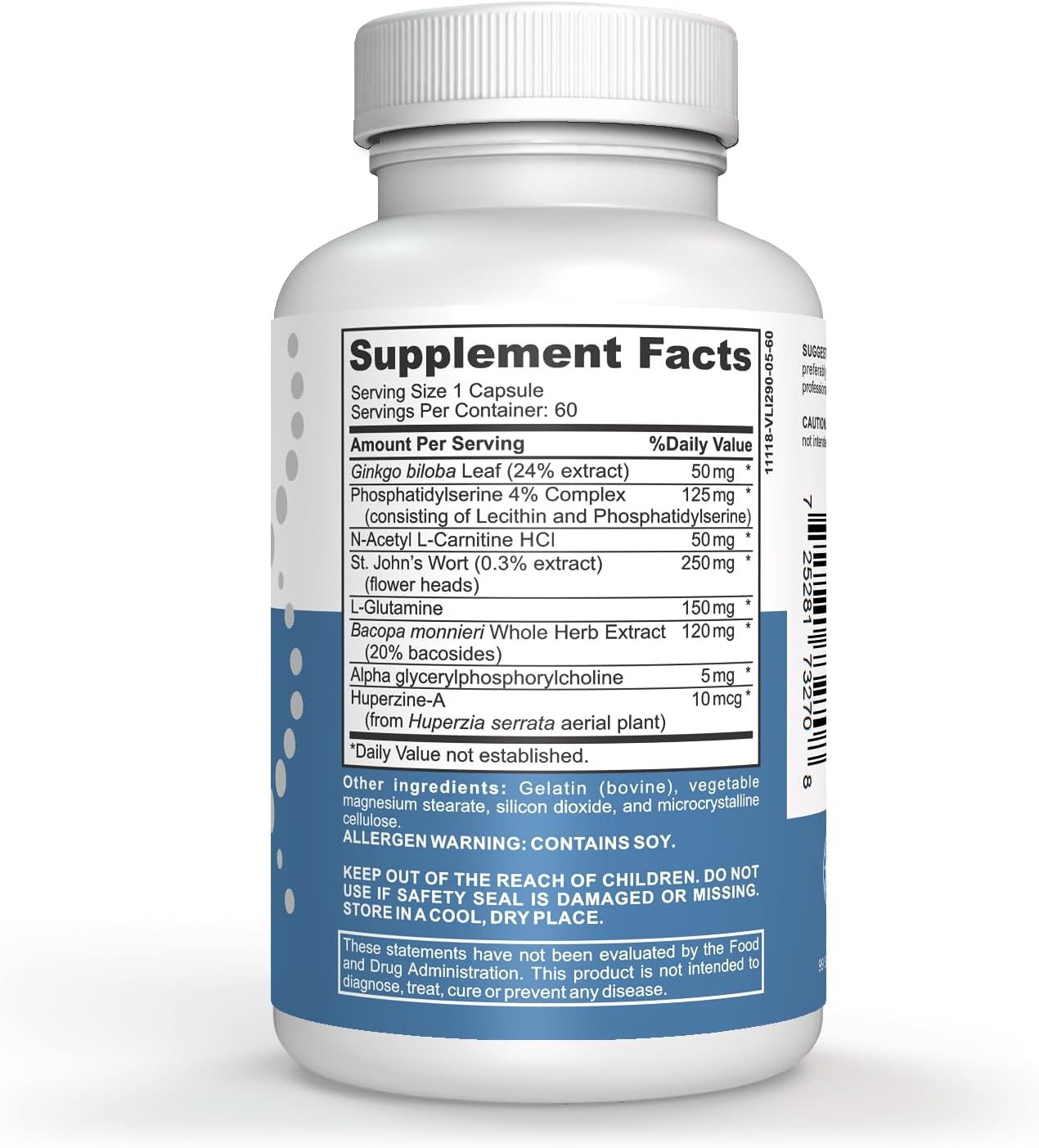 Advanced Memory Formula Extreme Brain Booster – 180 Cápsulas (3 Paquetes)