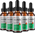 Indelo Glyco Fortin Drops Healthy Formula - Gotas de suplemento dietético - Fórmula extra fuerte (5 envases)
