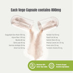 Herbsforever Apoyo para la Salud del Colesterol - Suplemento Ayurvédico para la Salud Cardiovascular con Guggulipid, Arjuna, Canela, Ajo, Cúrcuma - 90 Cápsulas Veganas (800mg)