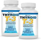 Absolute Nutrition Thyroid T3 Radical Metabolic Support - 120 Cápsulas (2 Envases)