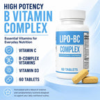 Lipo-BC Complex, 60 comprimidos